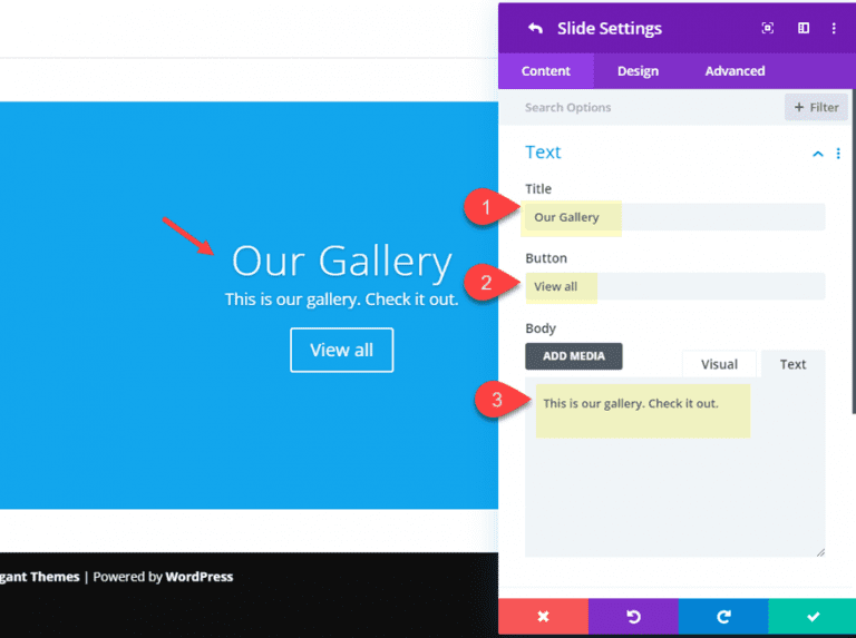 How to Create a Custom Photo Gallery Slider in Divi