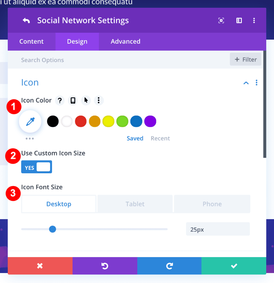 social network settings