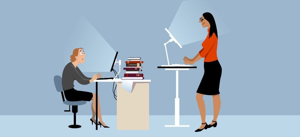 Can A Standing Desk Help You Be Better At Your Job Elegant