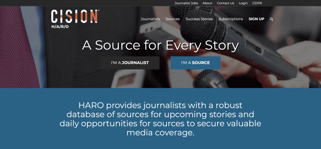 haro - help a reporter out