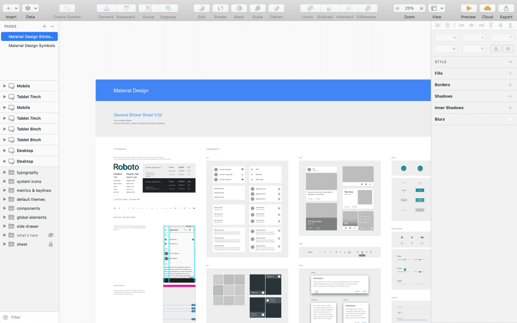 Material Design by Google Sketch freebie  Download free resource for Sketch   Sketch App Sources