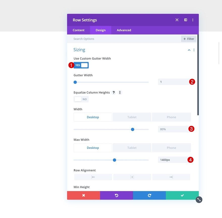 column pricing plans