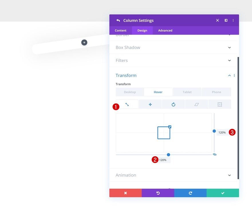 column pricing plans