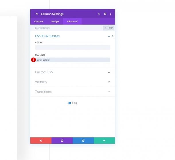 Creating Custom Column Side-Navigation for One-Pagers with Divi