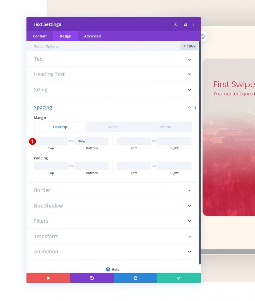 Download a FREE CTA Column Swipe Hero Section Design for Divi