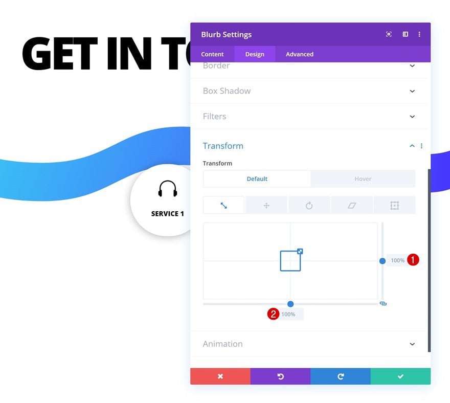 targeted contact forms