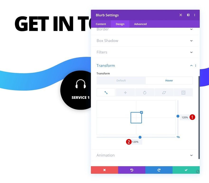 targeted contact forms