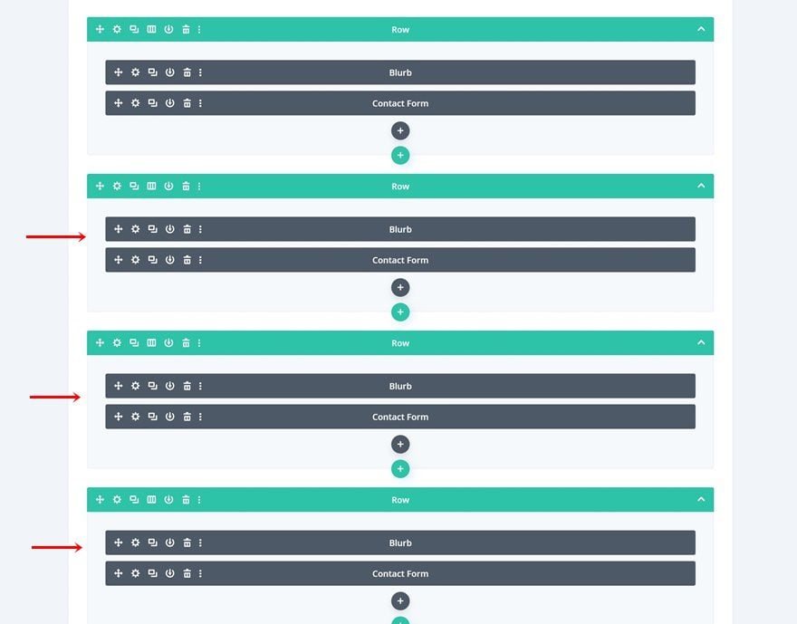 targeted contact forms