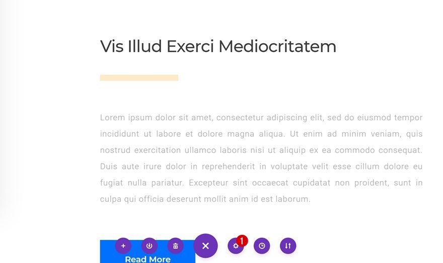 column side navigation