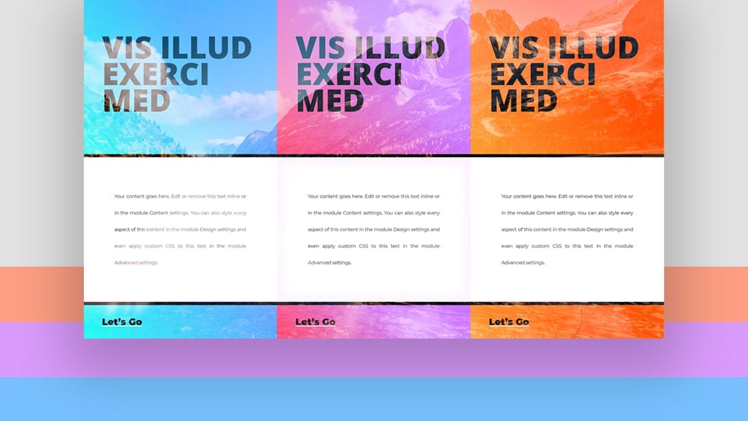 Using Divi’s New Column Filter Settings to Create Stunning Blending Effects