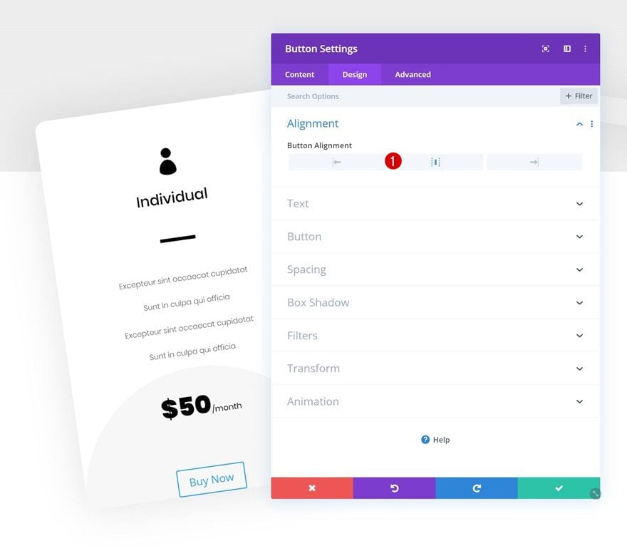 column pricing plans