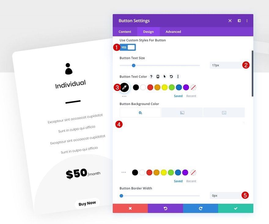 column pricing plans