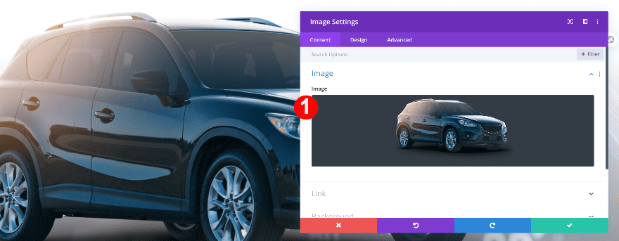 insert an image in the module