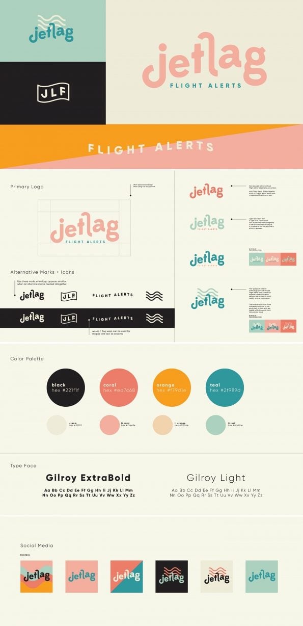 jetlag brand guide