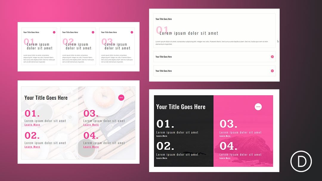 How to Use Divi’s Text and List Style Options for Unique Toggle and Accordion Content Designs