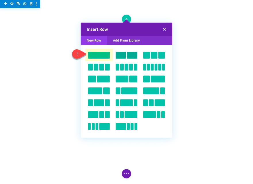 divi animated scroll button designs