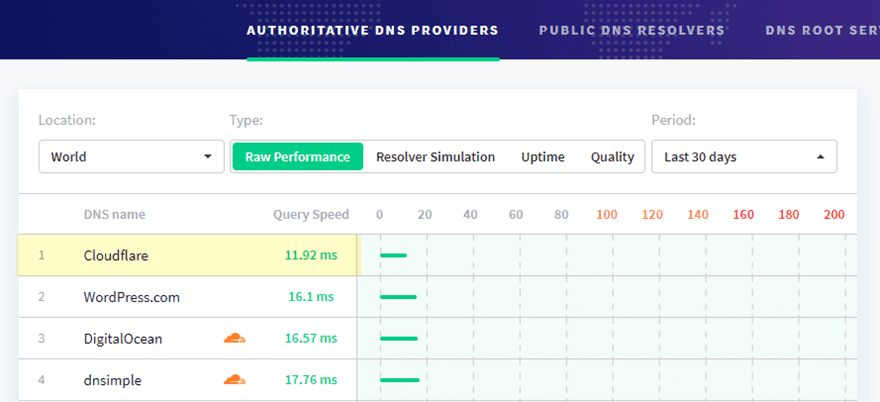 divi speed optimization with DNS