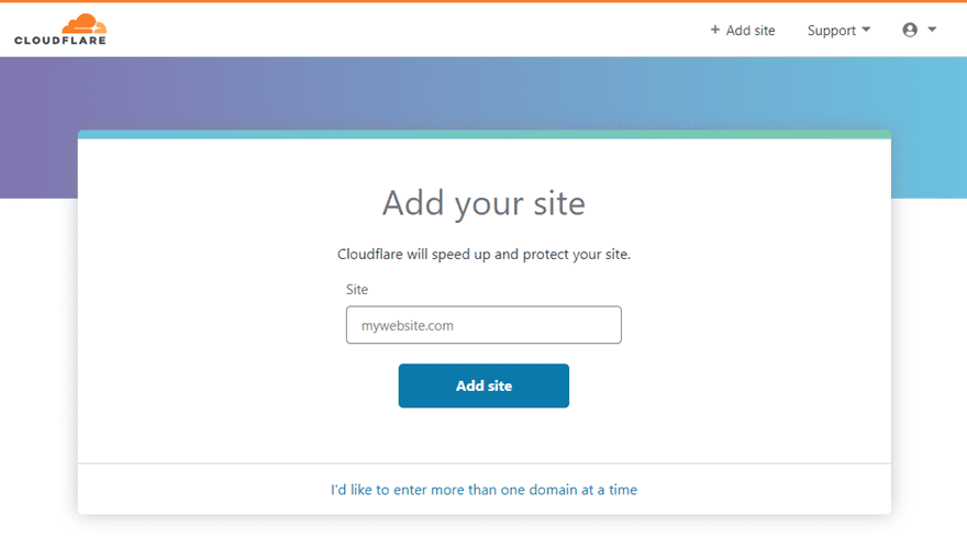 cloudflare setup