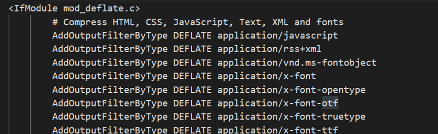 divi speed optimization with GZIP compression