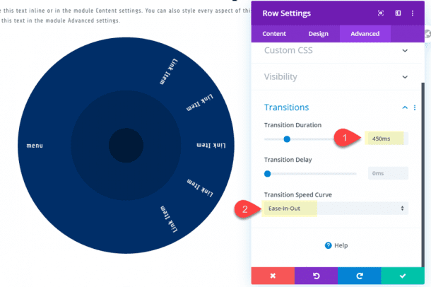 How to Create a Spinning Menu Wheel on Hover