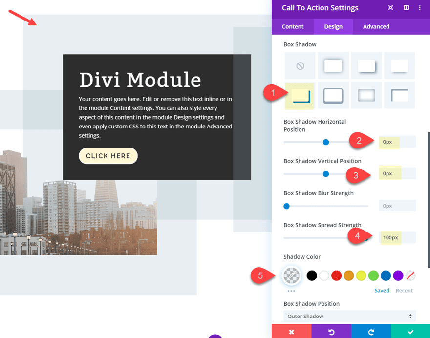 stagger divi columns and modules