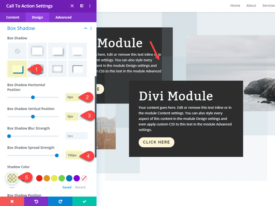 stagger divi columns and modules