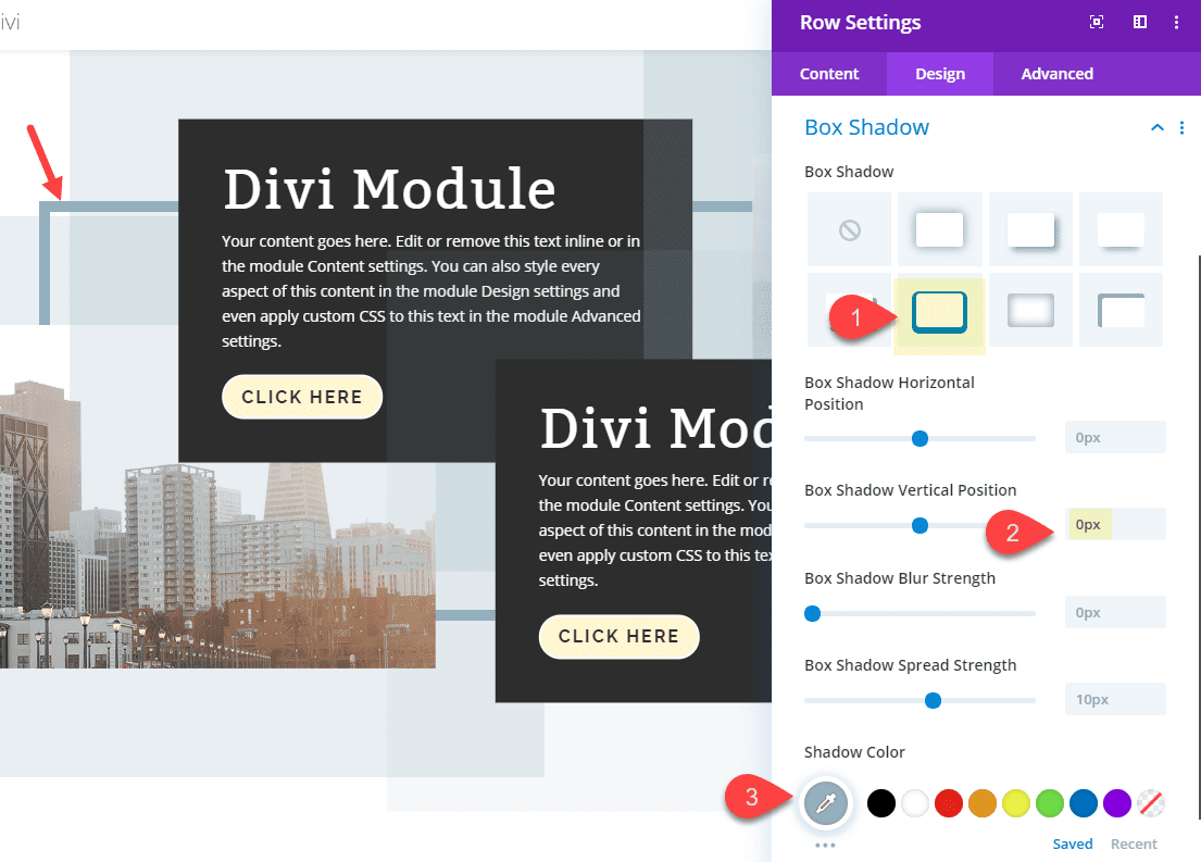 stagger divi columns and modules