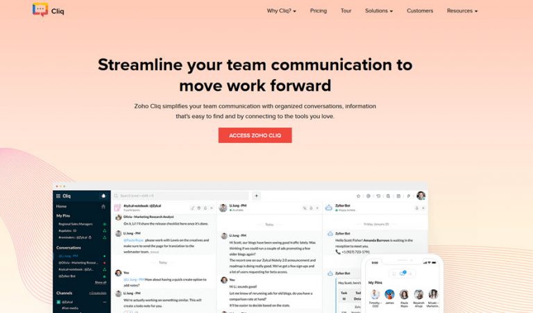 Zoho Cliq: An Overview and Review