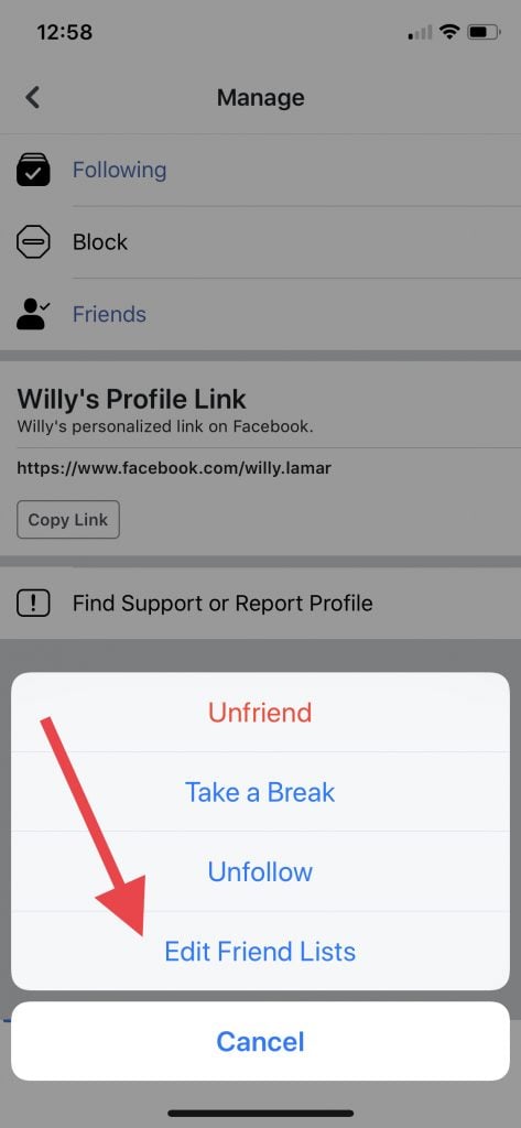 How to Hide Friends List on Facebook From Certain People