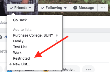 How to Use the Facebook Restricted List to Protect Your Professional