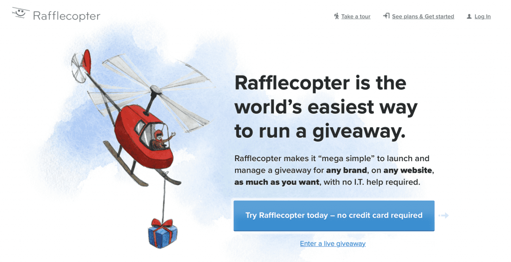 a rafflecopter giveaway