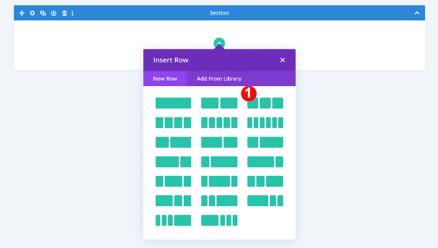 add a 3 column structure