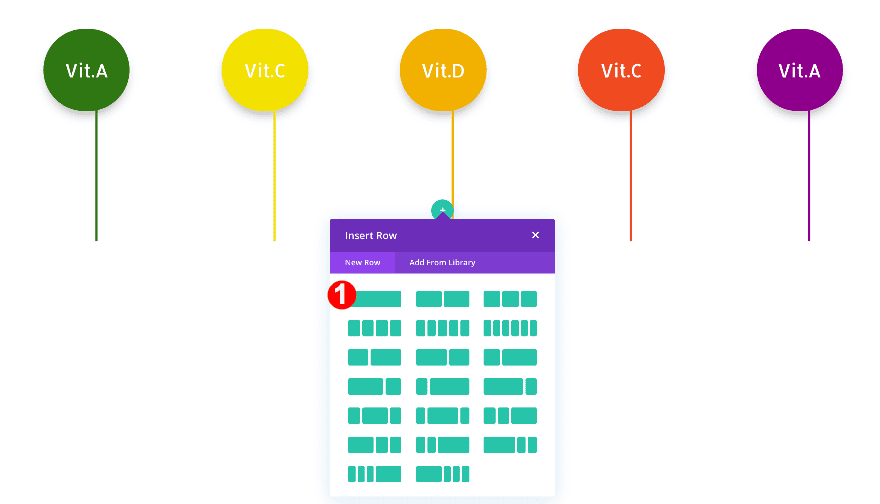 add a row for an image module