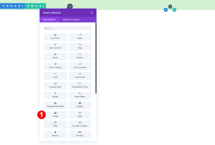 add an image module for polaroid