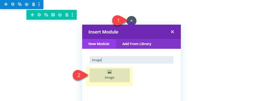 blend images in divi