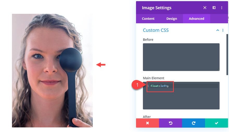 blend images in divi