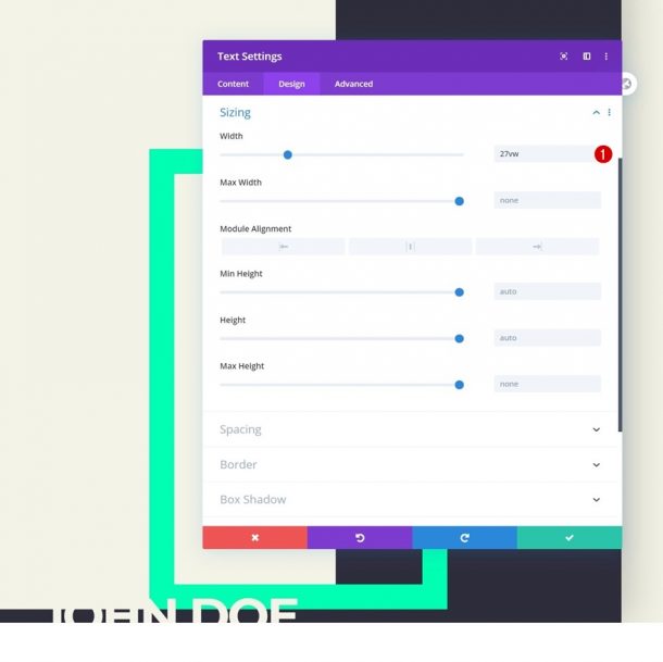 Module Border Using Low Z Index Module Borders as Backgrounds with Divi