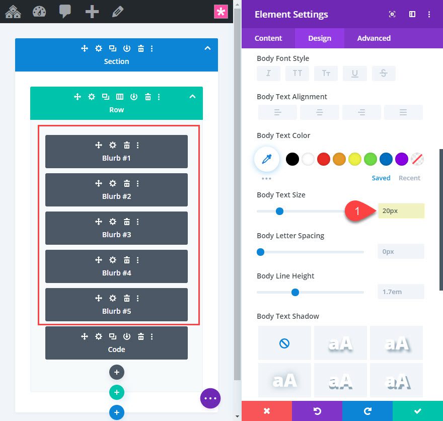 divi circular icon menu