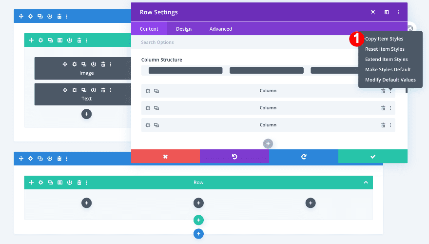 copy item styles again