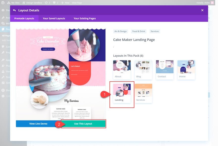 divi change content on hover
