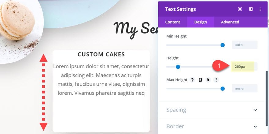 divi change content on hover