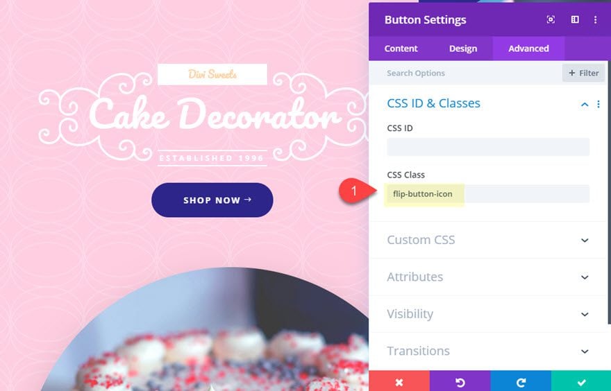 divi change content on hover