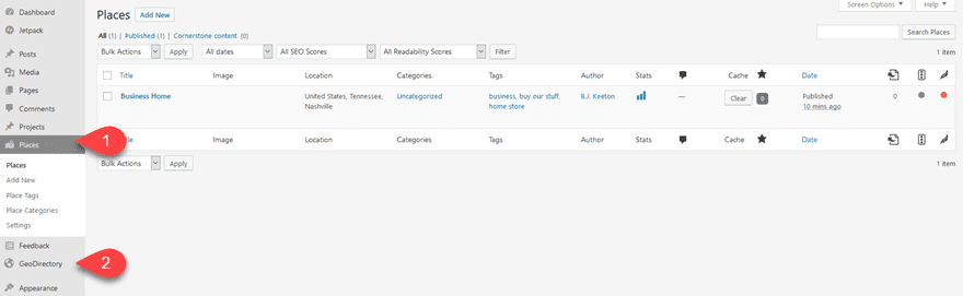GeoDirectory WordPress Business Directory Plugin