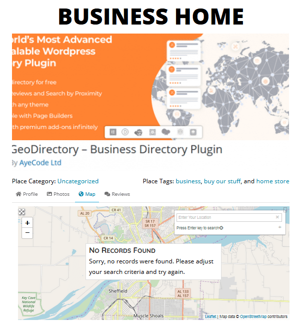 GeoDirectory WordPress Business Directory Plugin