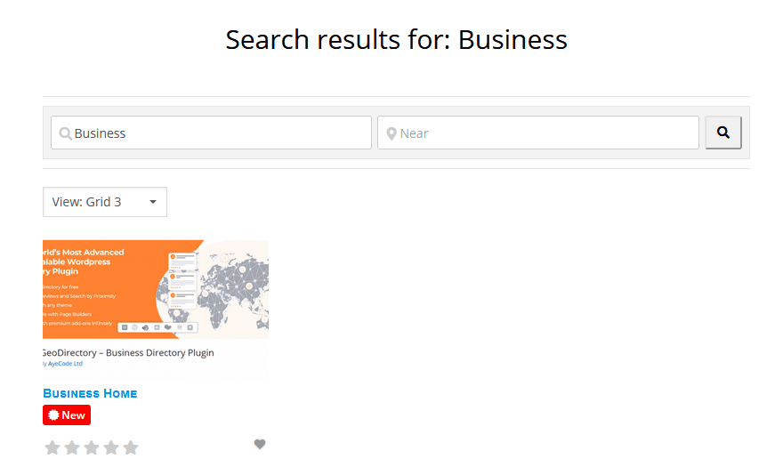 GeoDirectory WordPress Business Directory Plugin