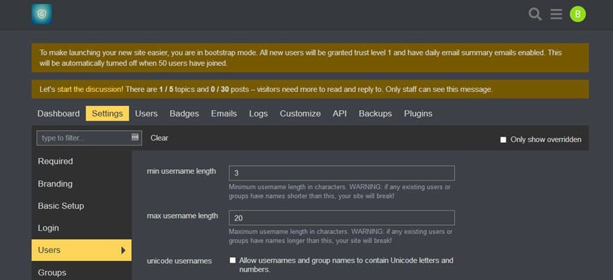 Discourse Community Forum Software