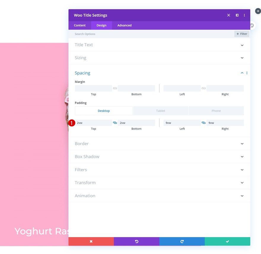 product grid