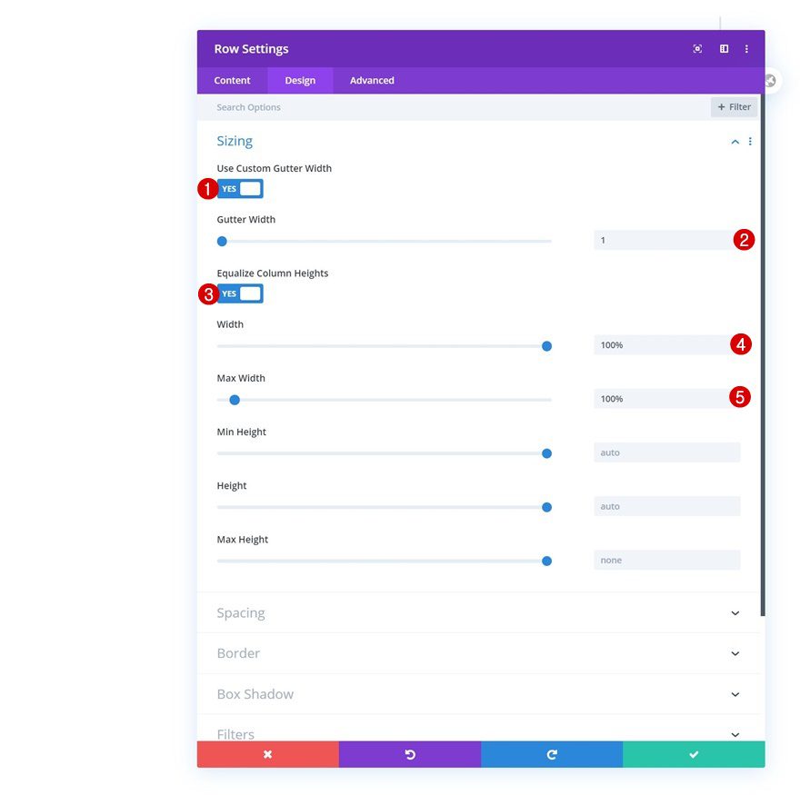 product grid