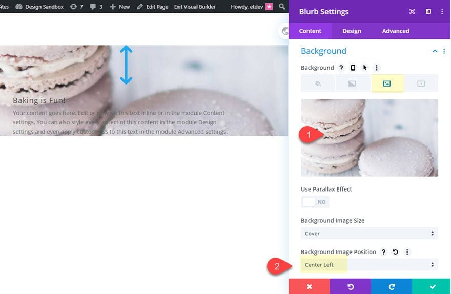 divi responsive accordion slider