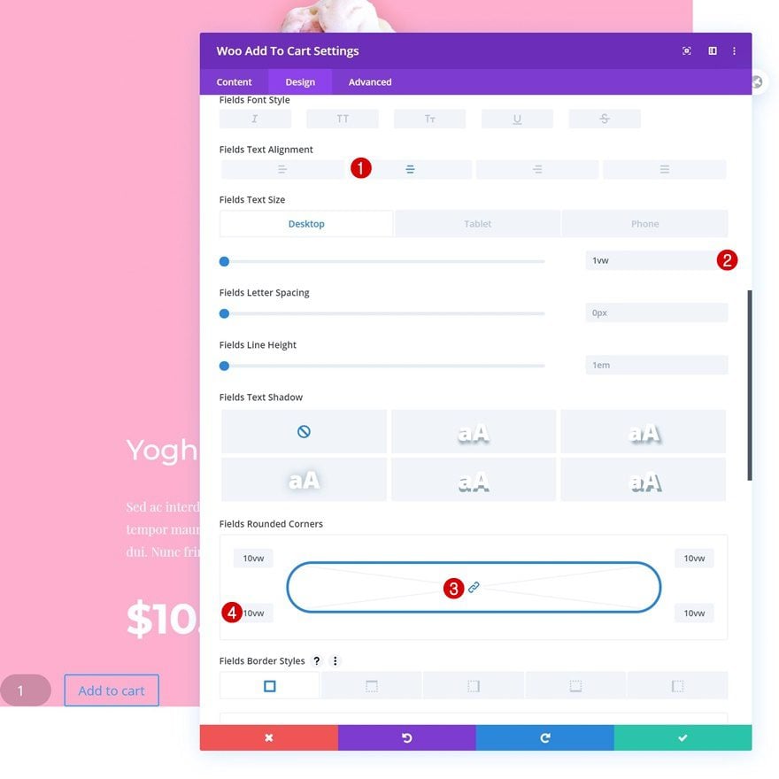 product grid